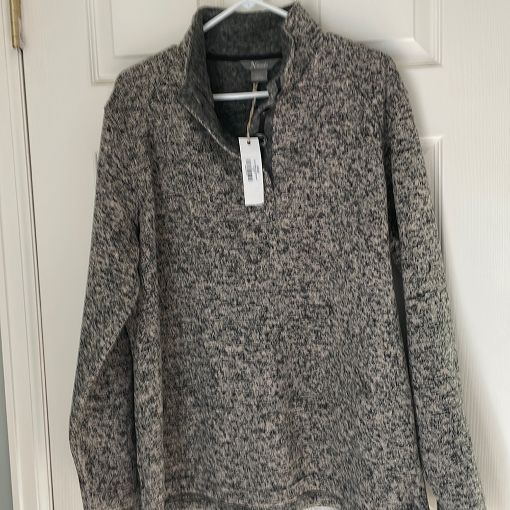 Natural Reflections fleece lined collared sweater. Purchased fr. Cabela’s. NWT✨